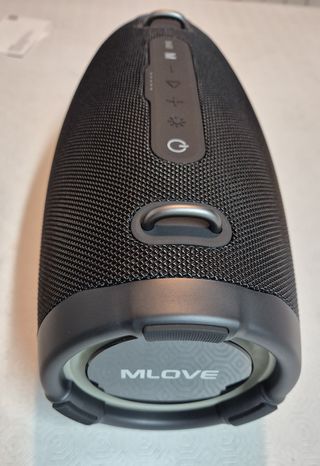 Altavoz Bluetooth portátil impermeable luces Led