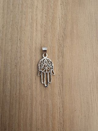 Colgante de plata Hamsa
