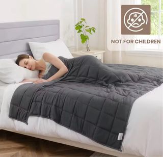 Manta Ponderada 8 kg Gris medidas 150x200 cm.