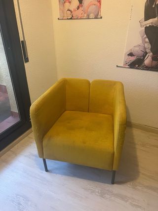 Sillón Ekerö Ikea Amarillo