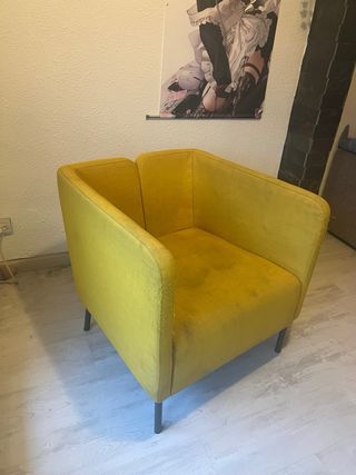 Sillón Ekerö Ikea Amarillo