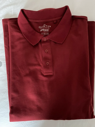 3 Polos DUSTIN Manga Larga Hombre Negro 6XL