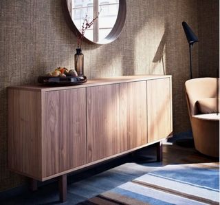 Aparador IKEA Chapa Nogal 160x81