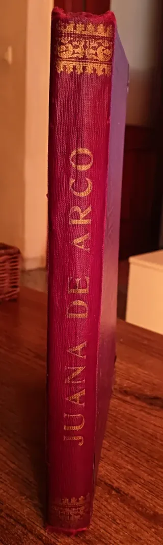 Juana de Arco. Libro antiguo 1909