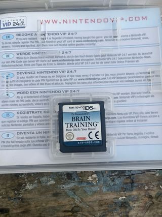 Juego Brain Training Nintendo DS