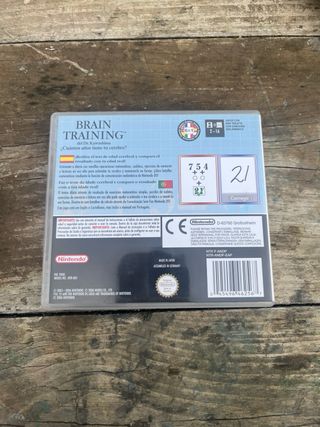 Juego Brain Training Nintendo DS