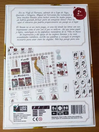 Juego de mesa El Soneto