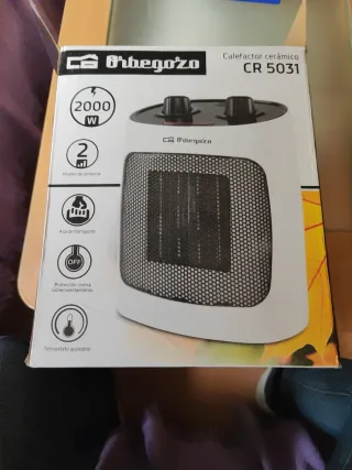 Calefactor Cerámico Orbegozo CR 5031