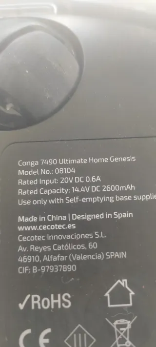 Robot Conga Aspirador