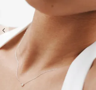 Collar oro 18kts estrella diamantes