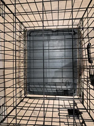 Jaula perro metálica 61x46x51