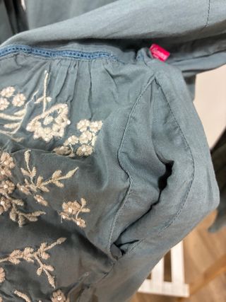 Blusa Flamenco bordada Talla XL