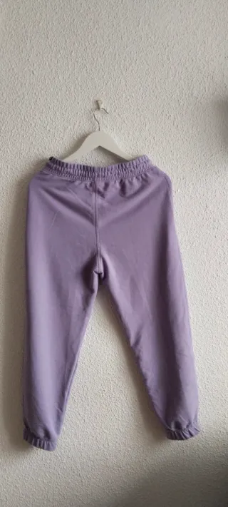 Pantalón chándal mujer Decathlon morado