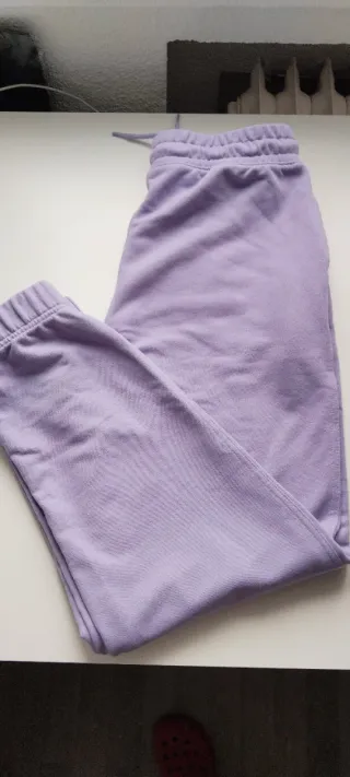 Pantalón chándal mujer Decathlon morado