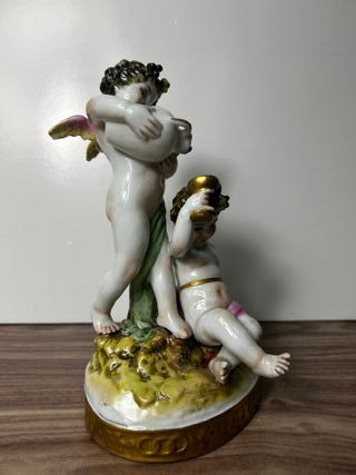 Figura Salvador Mallol - Baco con querubín