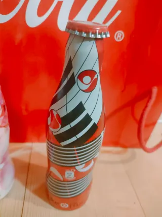 Lotto 3 bottiglie Coca Cola