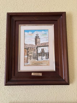 Conjunto 6 cuadros Medina del Campo