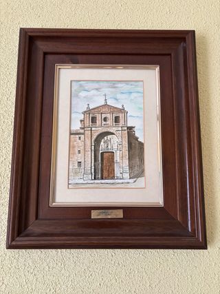 Conjunto 6 cuadros Medina del Campo