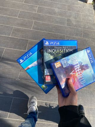 Juegos PS4: Dragon Age, Battlefield V,fifa19