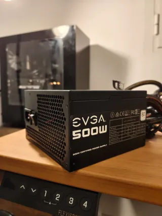 Fuente Alimentación EVGA 500W 80+ Certificada
