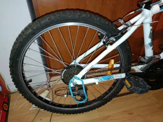 Bicicleta Rockrider Blanca
