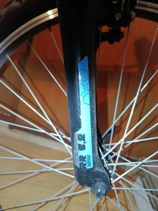 Bicicleta Rockrider Blanca