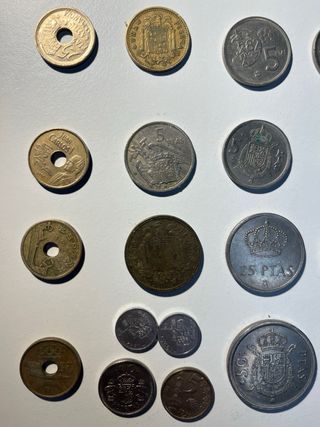 Lote monedas España Pesetas