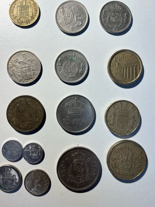 Lote monedas España Pesetas