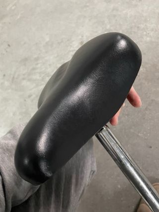 Sillín bicicleta con tija 25,4 mm