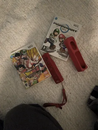 Juego Wii Dragon Ball Z + Mando