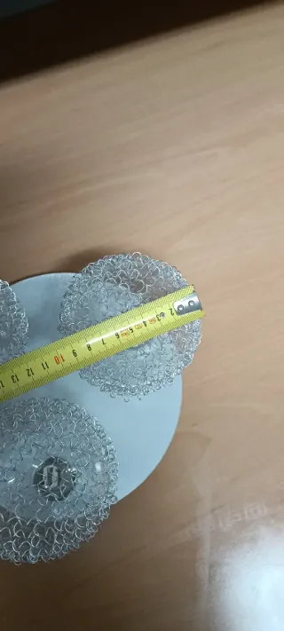 Lámpara de techo moderna 3 esferas