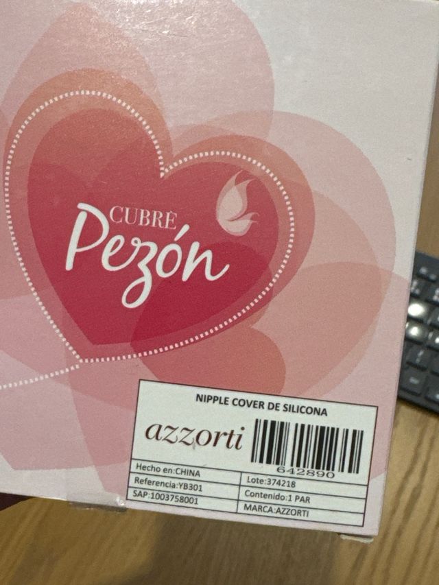 Cubre Pezón Mujer Silicona/Poliuretano Naranja