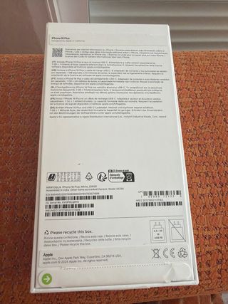 iPhone 16 Plus 256GB Blanco