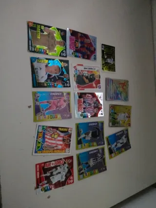 Cromos de fútbol varios, perfecto estado