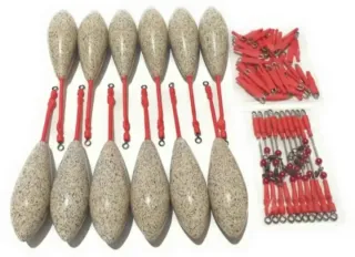 12 plomos de pesca Surfcasting, grapas, urfes