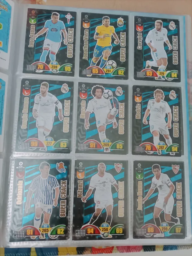 Album Adrenalyn XL 2017-18 Completo