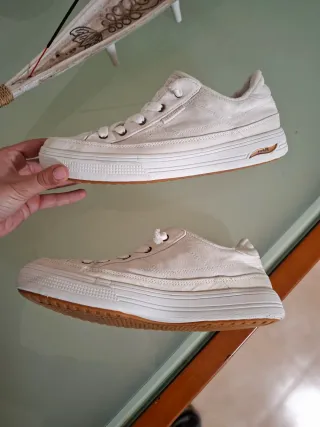 Bambas Skechers blancas talla 40