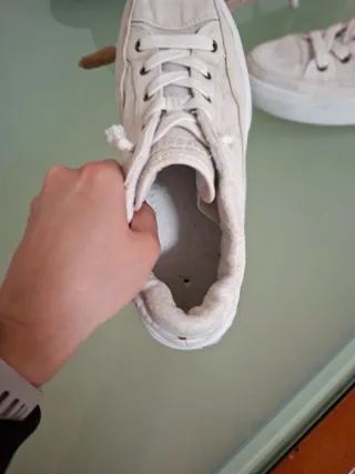 Bambas Skechers blancas talla 40