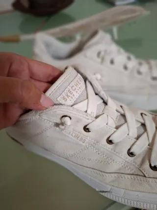 Bambas Skechers blancas talla 40