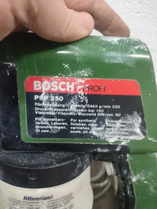 Pistola pulverizadora Bosch PSP 250