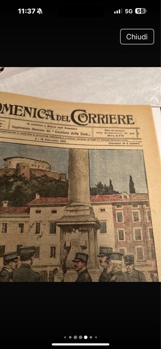 Domenica del corriere anno 1916