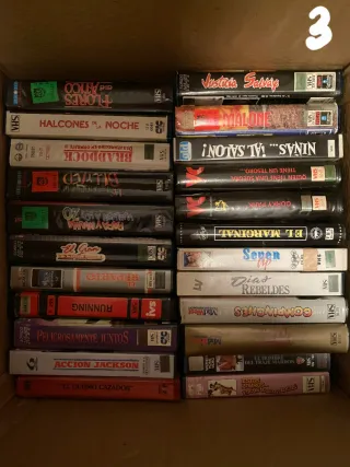 23 Películas VHS primera edicion