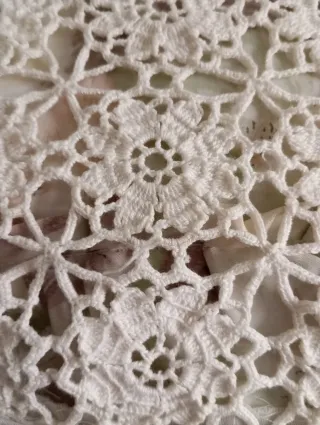 Colcha ganchillo cama individual