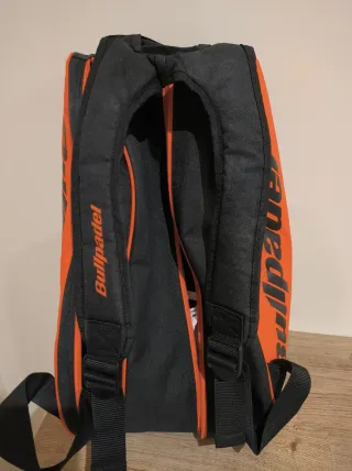 Paletero Bullpadel naranja y negro