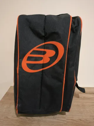 Paletero Bullpadel naranja y negro