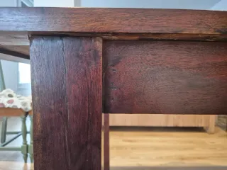 Mesa de comedor extensible madera