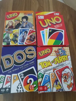 Lotes de Jogos UNO e Phase 10