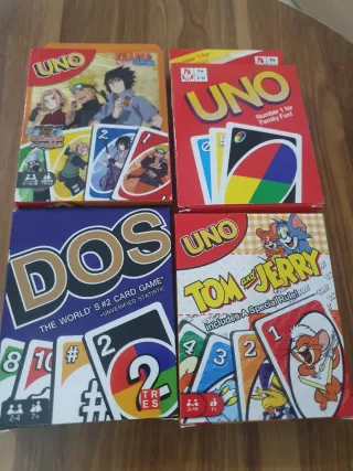Lotes de Jogos UNO e Phase 10