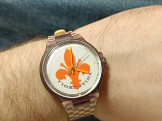 Swatch Fiorentina Parlamat Orologio Pubblicitario