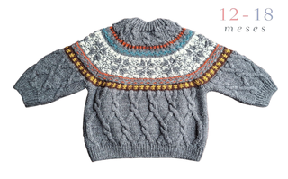 Camisola Cinzento Escuro Zara 12-18 meses